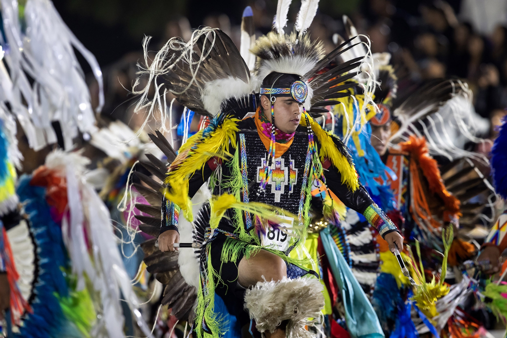 CSUSB site of the annual San Manuel Pow Wow CSUSB News CSUSB